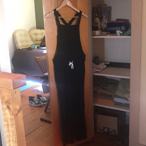 Monrow Sweatpant Overalls - Picture 4 of 7